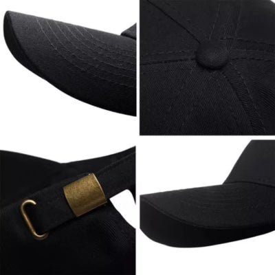Boné Básico Liso de Ajuste Masculino
