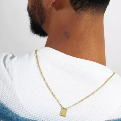 Escapulário Masculino Nossa Senhora Banhado