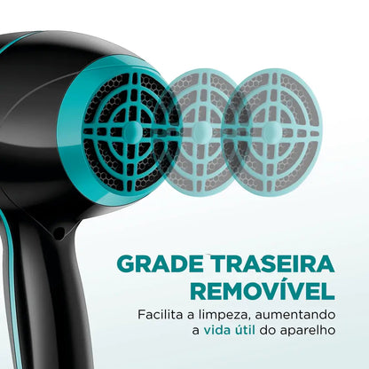 Secador de Cabelo Mondial Black